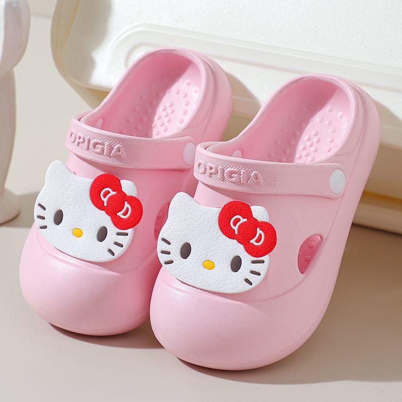 Children's Cute Non-Slip Cartoon Beach Slippers, Closed-Toe Summer Shoes for Girls, 2026 Model