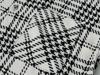 Men' Shirt - Cream and Black Houndstooth