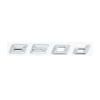 New ABS Alphanumeric Trunk Emblem for BMW 6 Series E63 E64 F06 F12 F13 - 620d 625d 628d 630d 635d 640d 645d 650d Logo Sticker