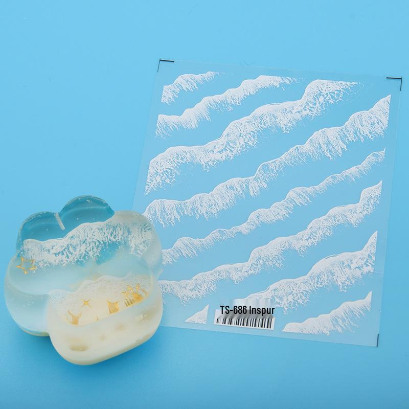 

Набір для виготовлення епоксидної смоли своїми руками, форма для океанської хвилі та аксесуари для ювелірних виробів