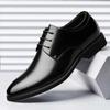 Men's Leather Shoes Lace Up Oxfords Spring Autumn Best Man Men's Business Formal Wear Casual Shoe Plus Size 47 Male Dress Shoes