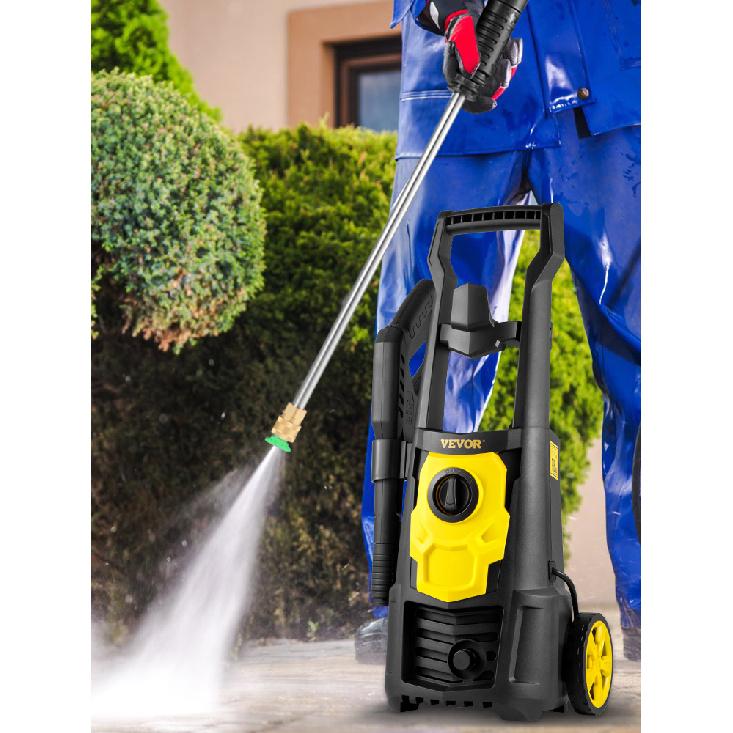 VEVOR 1500W High Pressure Car Washer 2000 PSI Electrical Portable Car Washing Machine Auto Wash Washers Spray Gun for Home Use