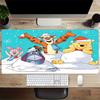 Winter Wonderland Friends Large Gaming Mouse Pad Nonslip Rubber Base Waterproof Desk Mat For Office Pc Laptop