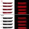 For Subaru Forester 2008 2009 2010 2011 2012 2013 2014 2015 2016 2017 LED Rear Bumper Reflector Lights Dynamic Turn Signal Brake