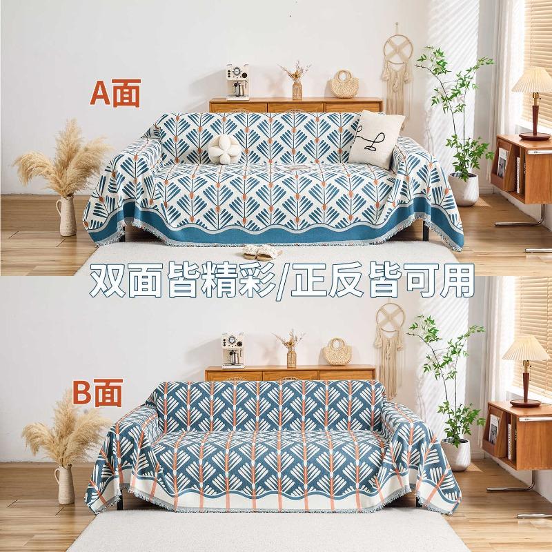 Sofa Throw Blankets Sofa Towel Outdoor Camping Picnic Large Blanket Leisure Beach Towel Printed Pattern Travel Tassels Blanket