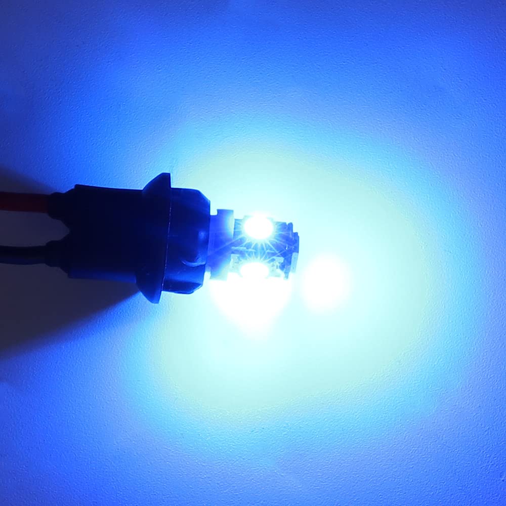 Aoling T10 LED Bulb, Blue and Blue High Brightness 5SMD Explosion License Lamp Room