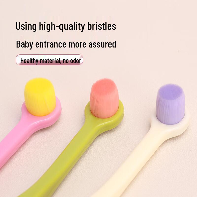 Soft Bristle Children's Toothbrush 3-Pack