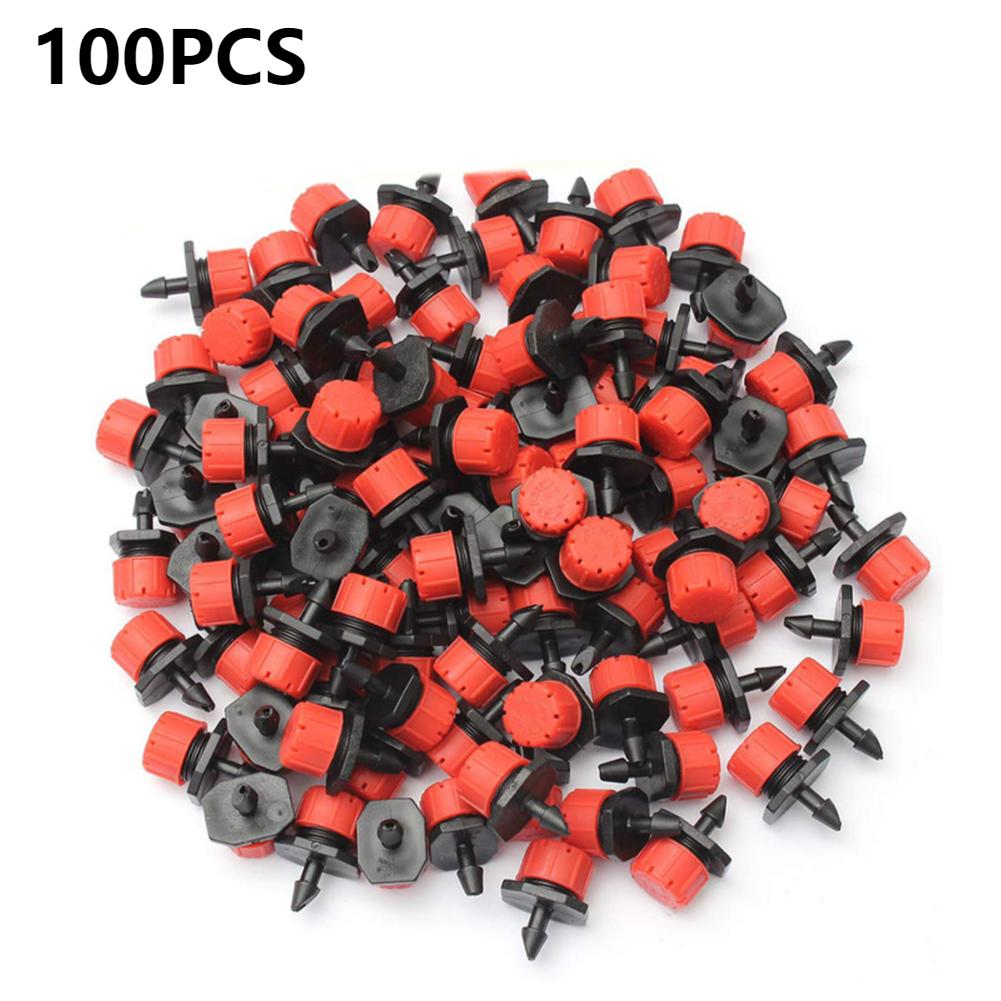 100-500PCS Garden Micro Drip Irrigation Sprinkler Water Dripper Plants Greenhouse Auto Watering System Nozzle Sprayer Sprinkler