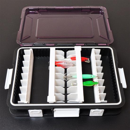Fishing Tackle Box Portable Multi-compartment Lure Storage Box Large Capacity Lure Organizer Gift for Fishing Enthusiasts Anglers