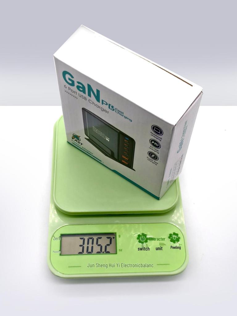 200W GaN Multi-Port PD Fast Charger with Smart Temperature Control