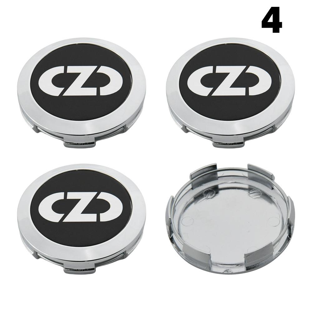 1Set/4PCS 64MM OD / 62MM ID Cap For Rims OZ Logo Wheel Center Cap Sport Car Wheel Cover Hub caps