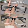 Auto-Adjusting Dual-focus Presbyopia Glasses Magnifier, Universal Reading Glasses for Women and Men