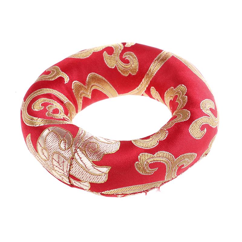 Tibetan Singing Bowl Mat Himalayan Hammered Chakra Meditation Religion Belief