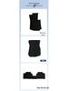 Compatible with BMW M09-13 X5: Black Dirt-Resistant Nylon Car Floor Mats