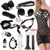 Sex toys for women BDSM sexual couples kit erotic accessories handcuffs for session Anal plug sex game Adult Sexy Toys sexyshop