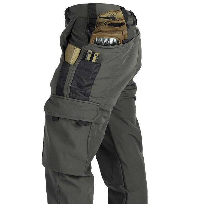 OEING Men's Tactical Waterproof Softshell Cargo Pants