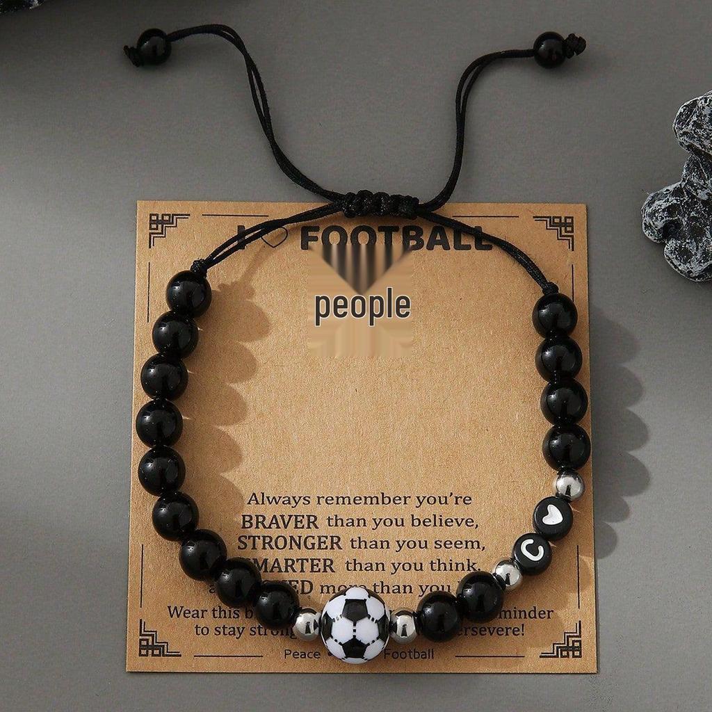 Alloy Football Pendant - Retro Fashion DIY Bracelet & Necklace Accent