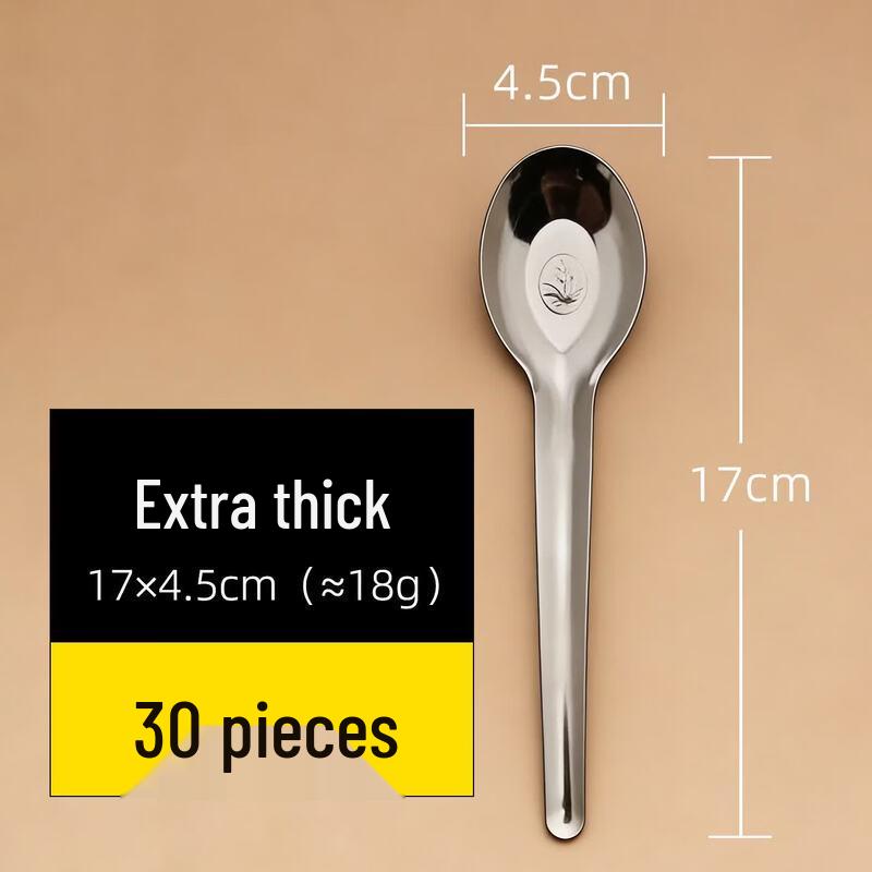 Qiwei Commercial Iron Soup Spoon