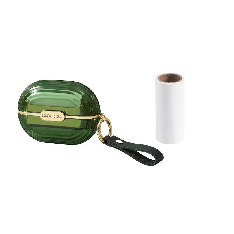 Portable Tearable Roll Paper Sticky Roller Dust Wiper Lint Roller Remover Brush Pet Hair Clothes Carpet Bed Cleaning Accessories