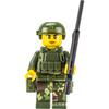 Ninja Warrior Superhero Doll With Weapon Single Building Block Assembly Toy