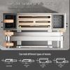 Brangdy 316 Stainless Steel Countertop Knife & Utensil Rack