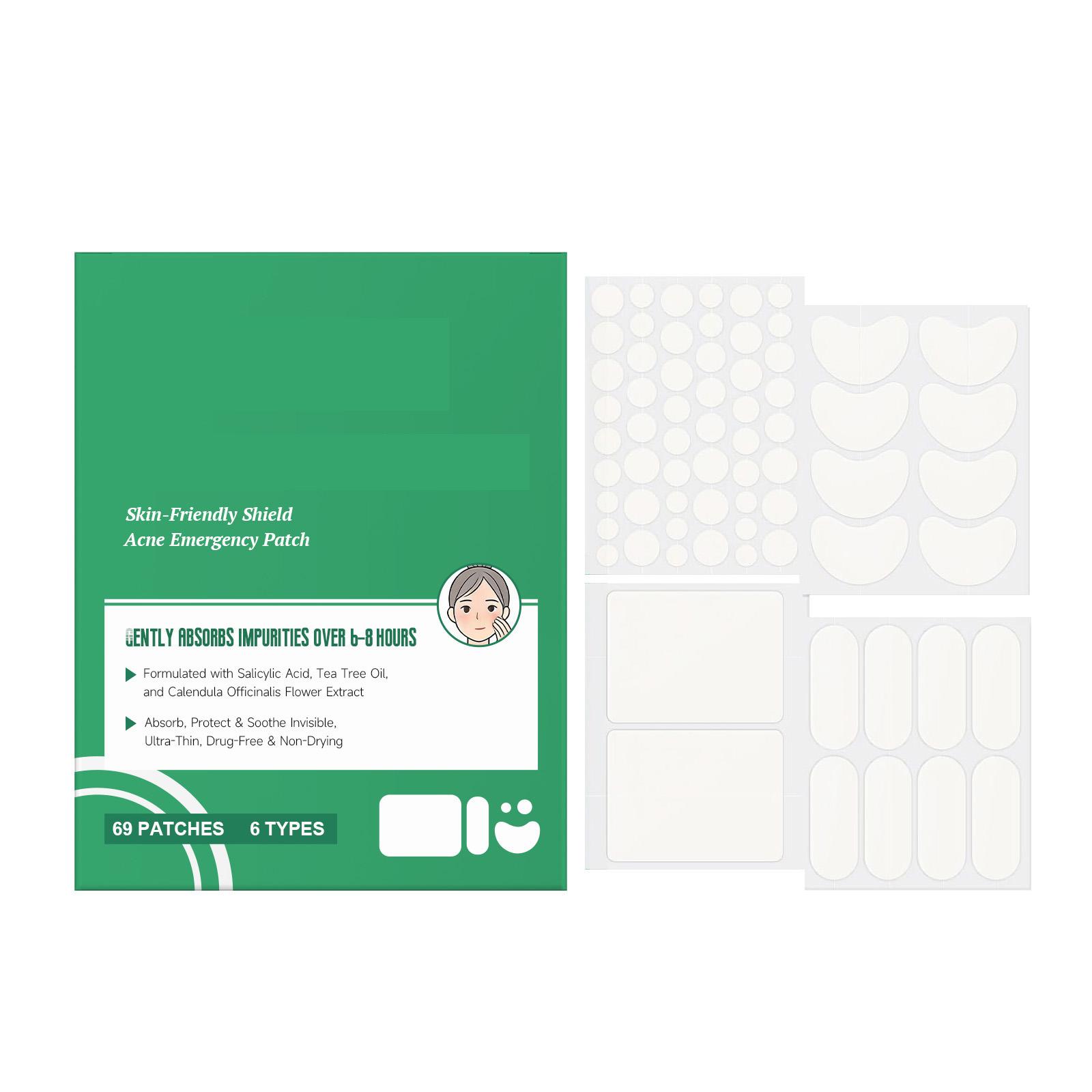 

Local Skin Care Patch - Gentle And Snug Fit, Covers Lightly And Invisibly, Suitable For Various Skin Types, Not Sticky At All. One Size