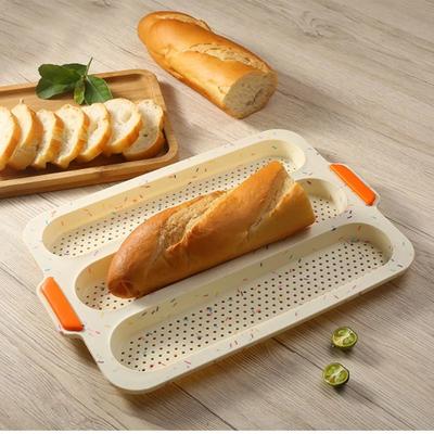 1pcs Silicone Mold French Bread Baking Mold Bread Baking Tray Nonstick Cake Baguette Mold Pans Bread Baking Tools