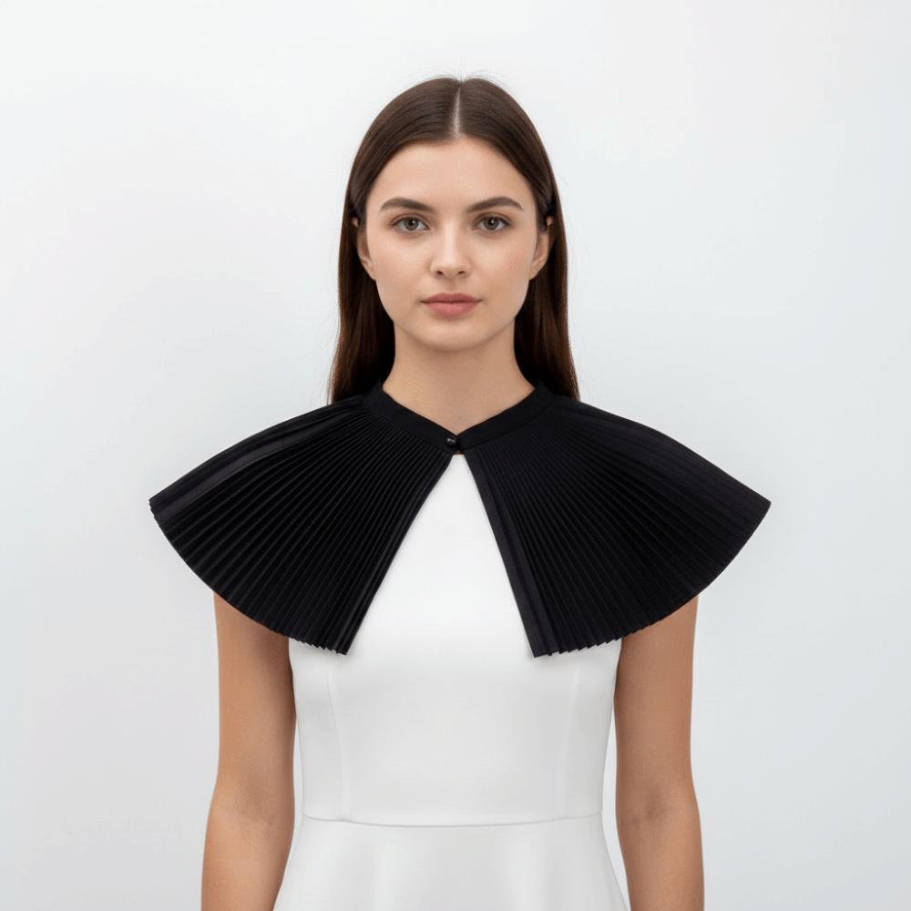 Detachable Dual-piece Set Organ Pleats Fake Collar Theme Party Outfitters