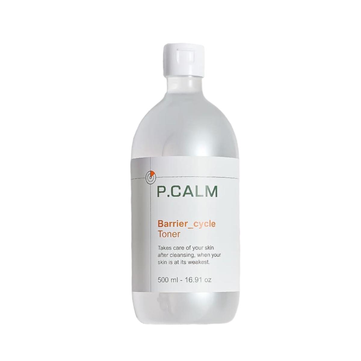 

P.CALM Barrier Cycle Toner Sebum Control & Soothing 500ml + 30ml Bonus Set