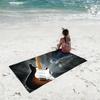 Fashion F-Fender Guitar Towel Soft Lightweight Anti-Sand Large Beach Towel Quick-Drying Bath Sports Family