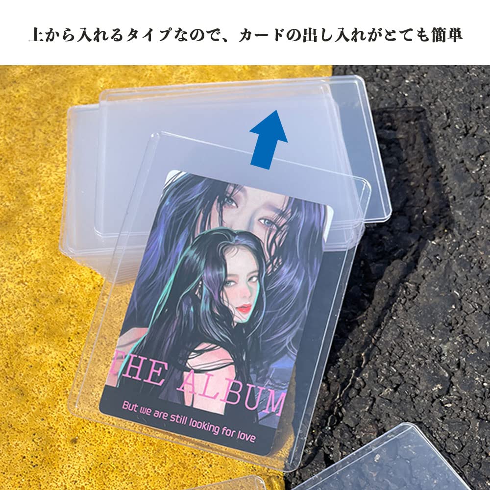 Oneday Top Loader Clear Card Scratch Resistant Case, (24-Pack)