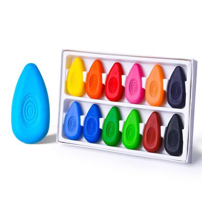 Vier Bonbons 12 Wassertropfen Leicht zu beflecken Ihr Mal- und Zeichenset für Grundschule und Kinder Buntstifte, Farben, Form, Niedlich, Halten, Hände nicht,