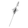 Surround Auricle Diagonal Stud Comfortable Piercing Earring Handmade Ear Accessories for Music Festivals and Parties