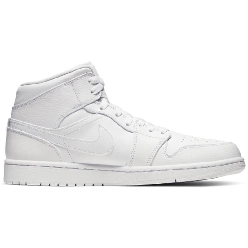 Air Jordan 1 Mid 'White' Jordan 554724-126