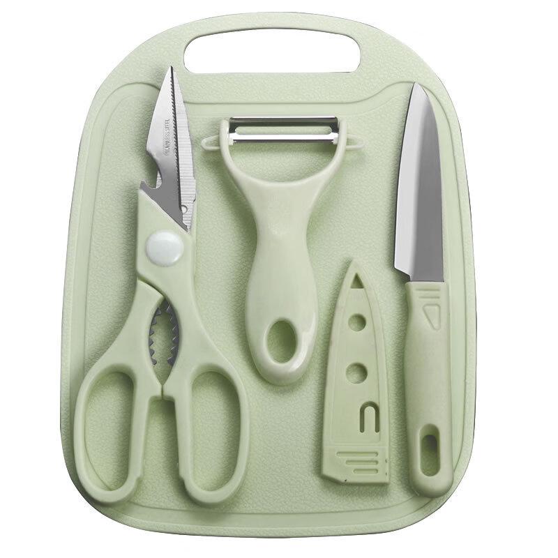 Abay Portable Stainless Steel Fruit Knife & Peeler Set