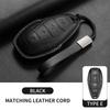 Leather Car Remote Key Case Cover Shell Fob For FAW Hongqi H5 HS5 H9 HS7 H7 L5 HS3 L9 E-HS9 E-QM5 LS7 E-HS3 Keychain Accessories
