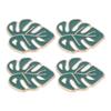 4Pcs Needle Minder Set DIY Magnet Cross Stitch Embroidery Accessories Green Leaves
