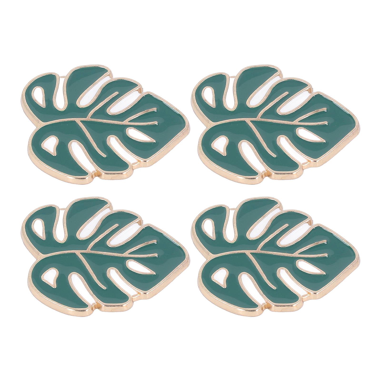 

Набор из 4 игольниц DIY Магнит для вышивки крестом Аксессуары для вышивки Зеленые листья