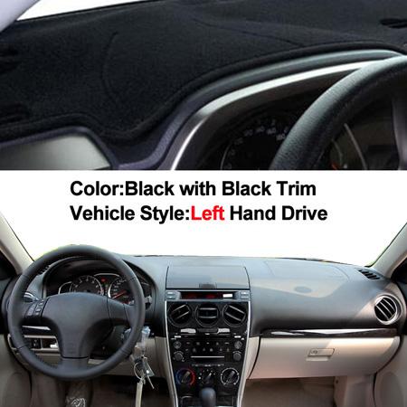 2 Layer Car Inner Dashboard Cover Sun Shade Pad For Mazda 6 MPS / Atenza 6 Mazdaspeed 2003 2004 2005 2006 2007 2008 Dashmat Pad
