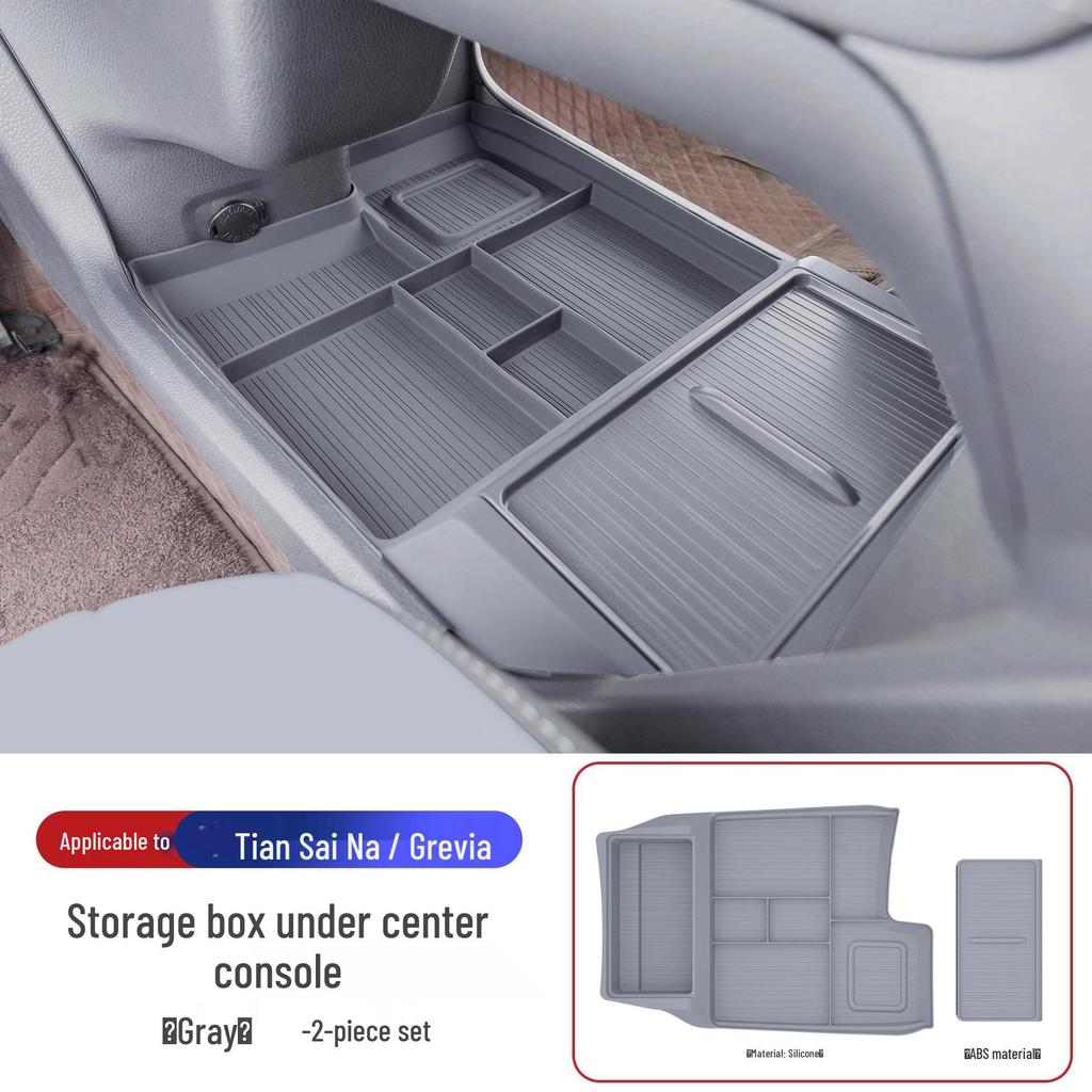 Toyota Sienna Center Console Silicone Anti-Slip Dashboard Mat