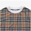 Burberry 8078636 A7028 Vintage Check Mesh Boys Kids Short Sleeve Tee