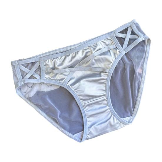 Damen Sexy Transparentes Netz-Unterwäsche Nahtlose Niedrig geschnittene Durchsichtige Slips Weiche Dehnbare Atmungsaktive Slips