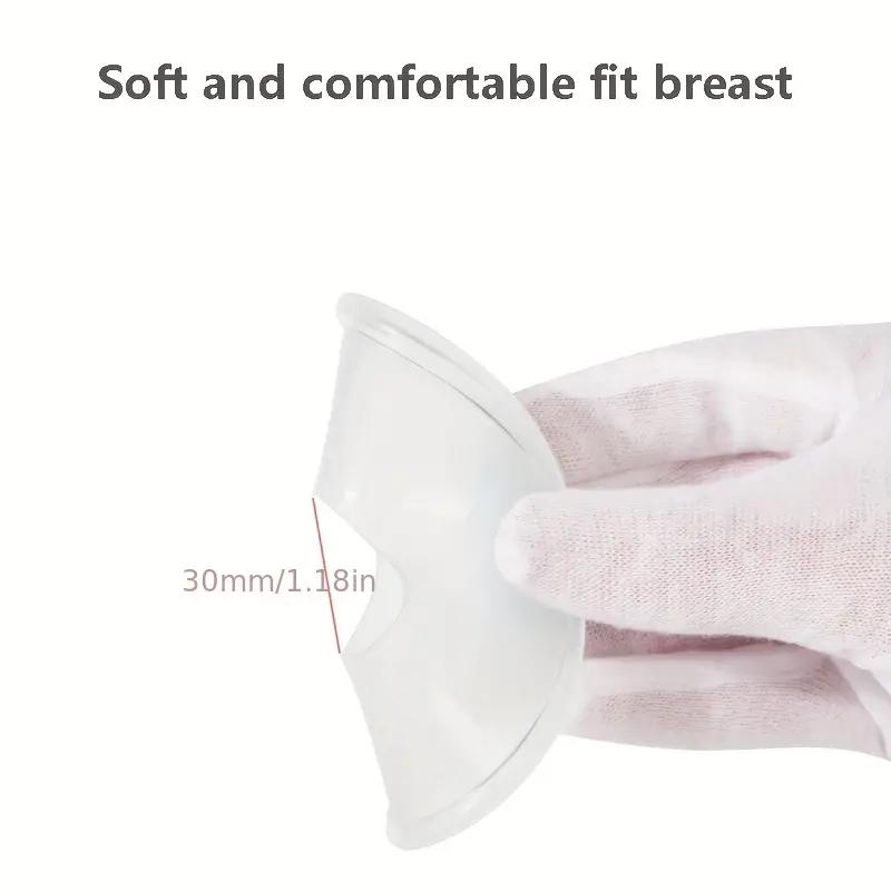 1Pcs Breastfeeding Breast Pads Washable Silicone Wearable Breast Pads Soft & Comfortable No Spillage, Postpartum Products