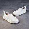 Pantofi Casual din Piele Naturală Femei Mocasini cu Talpă Moale din Piele Femei Modă Versatil Casual Pantofi de Damă Pantofi cu Platformă Retro