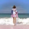 1pc Y-Yandere S-Simulator Ayano Anime Beach Towel Microfiber Quick Dry Y2K Bath Towel For Pool Beach Travel Anime Fans Gift