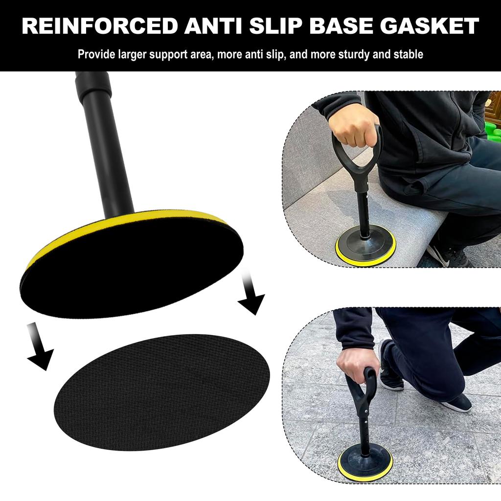 Mobility Tool Adjustable Standing Aid Device to Help Get Up from Floor Lift Assists for Elderly 5 Height Levels with 7Inch Base