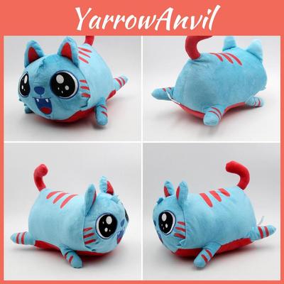 Gravycatman Blue Cat Plush Toy Soft And Skin Friendly Gift For Kids