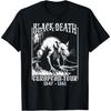 HERSIL Zwarte Dood Europese Tour 1347-1351 Griezelig Middeleeuws Rat T-shirt