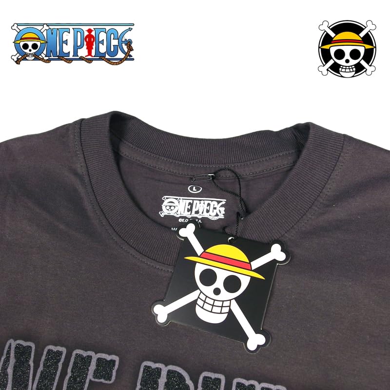 EVERSOUL ONE PIECE Short Featuring Straw Hat and Character Anime Movie XL Size T-Shirt, Sleeve, Luffy, Pirates, Chopper, Zoro, Nami, Sanji,