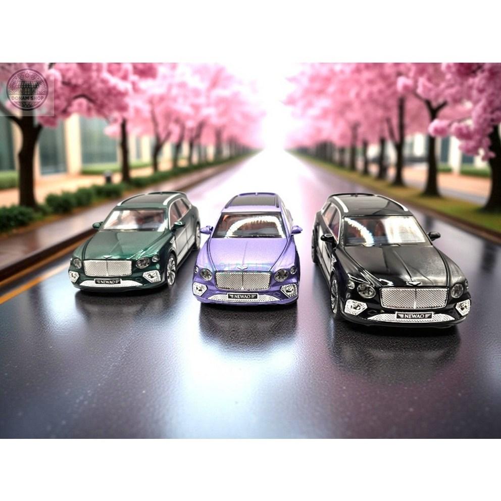 Bentley Bentayga SUV Diecast Model 1:24 Scale, Purple
